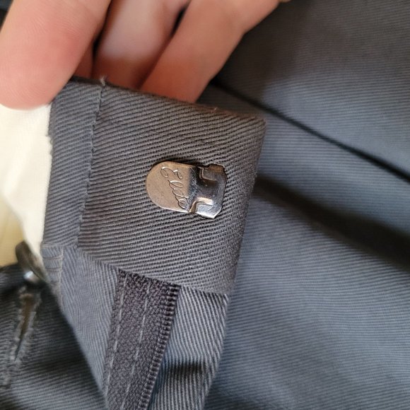 Vintage 80s/90s Men's Pleated Flap Pocket Khakis 36x29 - Made in USA - Picture 5 of 8